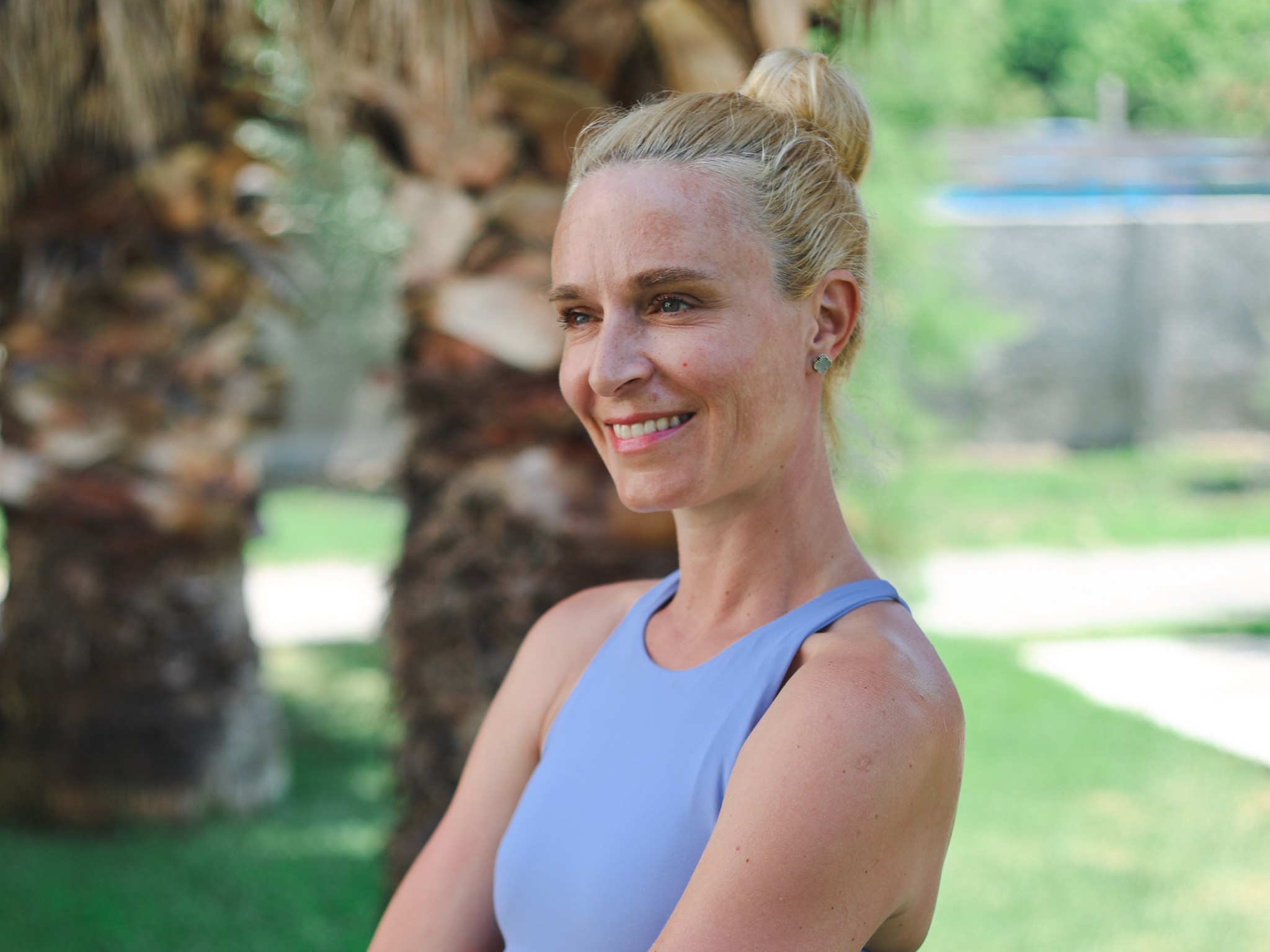 Bojana Milic. Profesor fizičkog i obučeni pilates instruktor u pilates studiju Ravnoteža