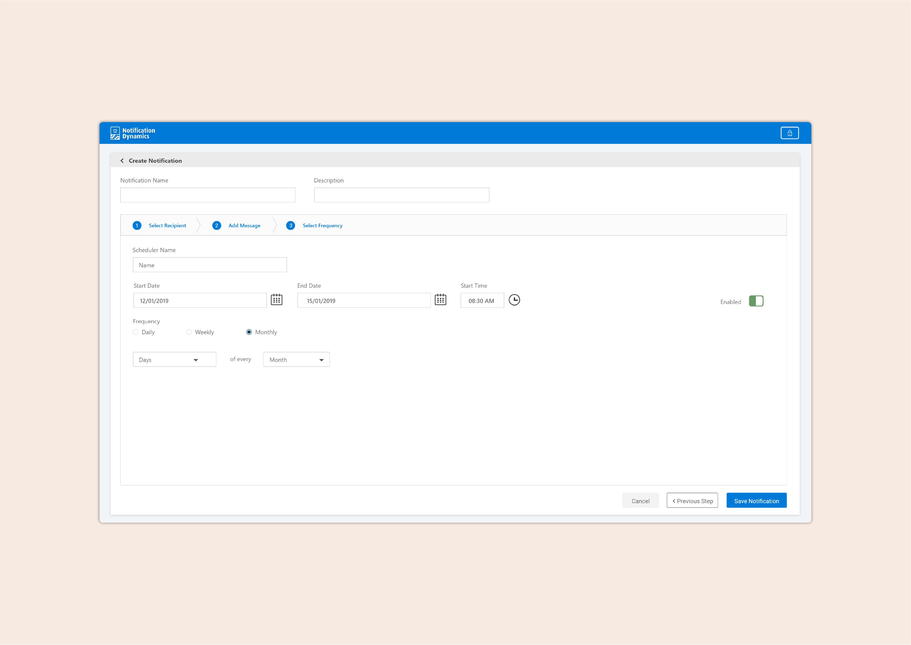 Create Notification