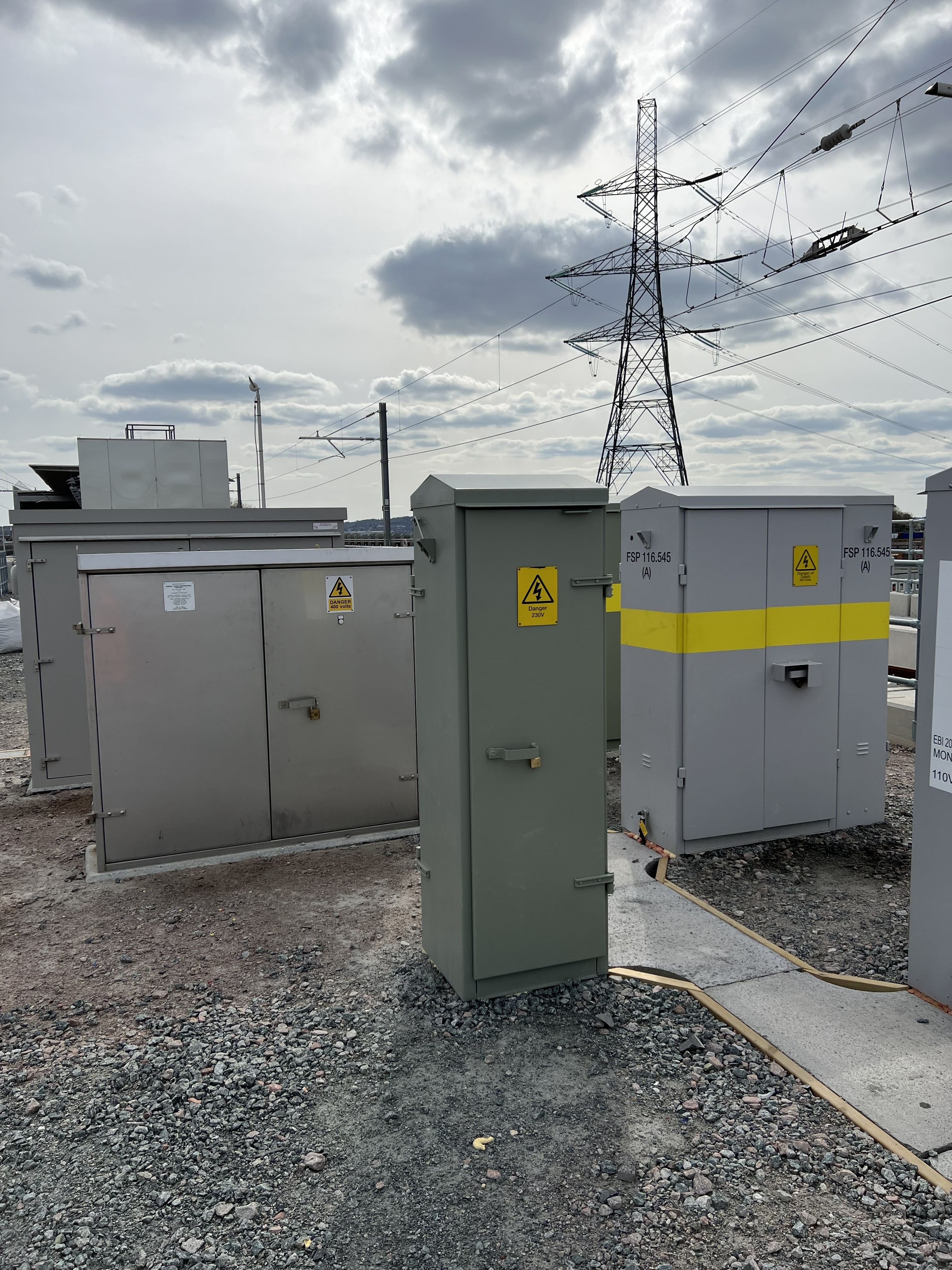 An electrical rail project completed by DPH