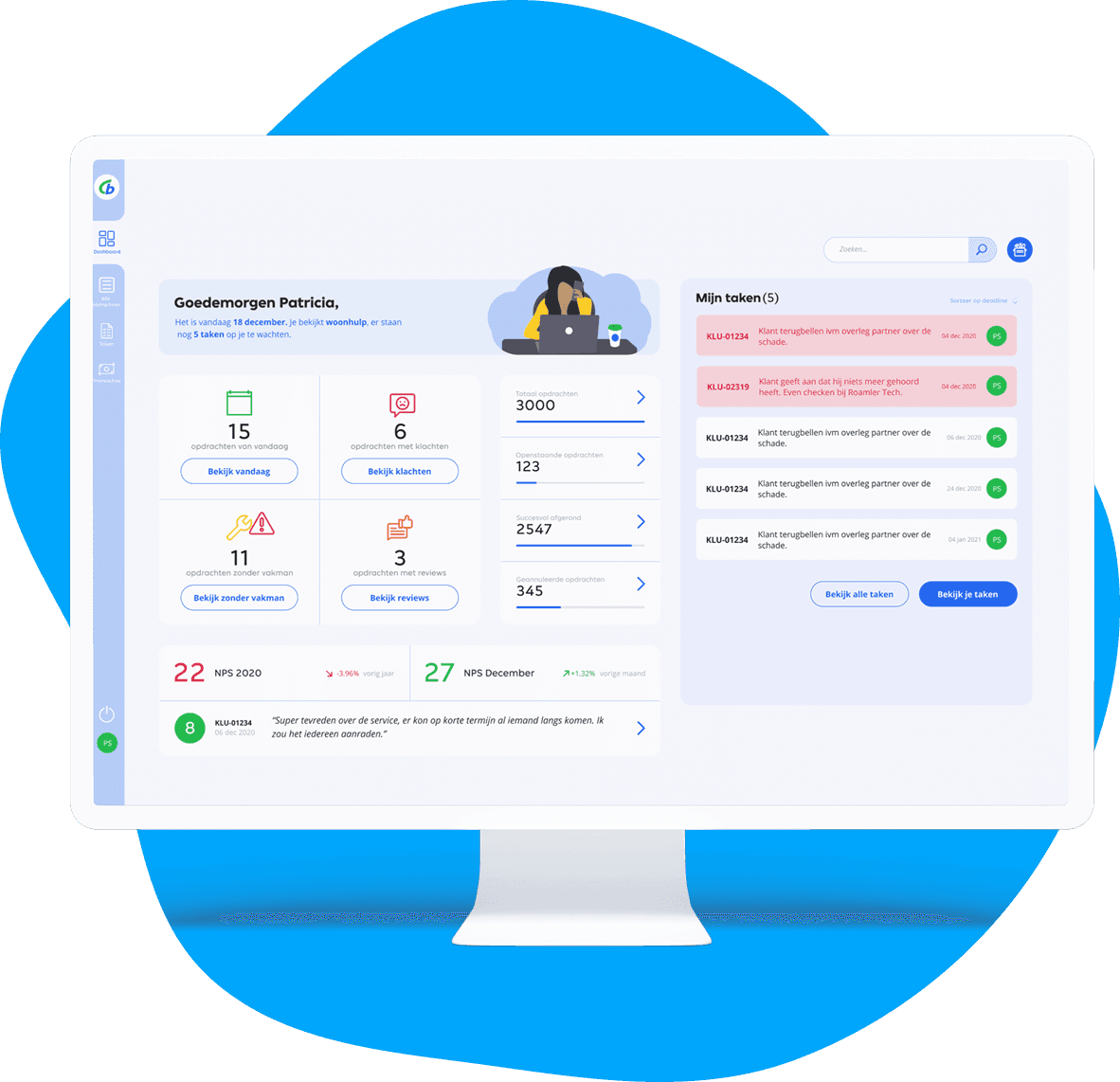 Mobile phones with a flexible work marketplace app from YoungOnes
