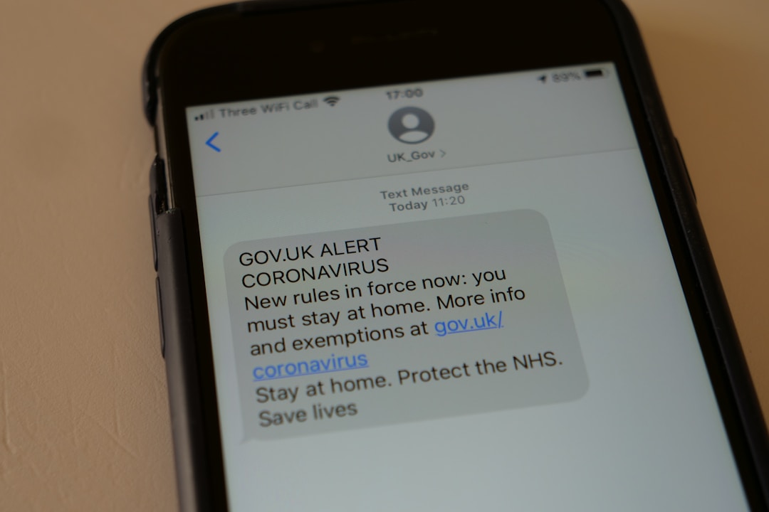 family smartphone receiving health alert notification