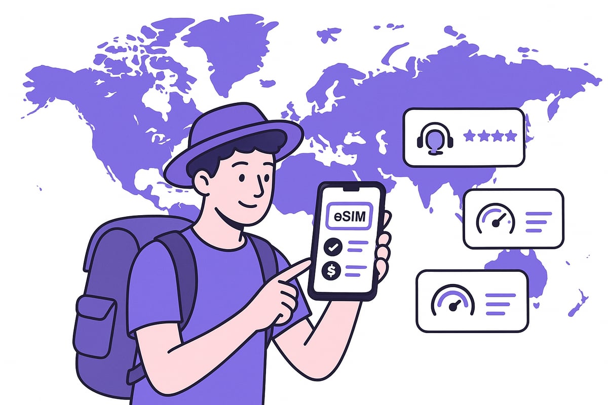Choosing the Best eSIM Provider for Your Travel Needs