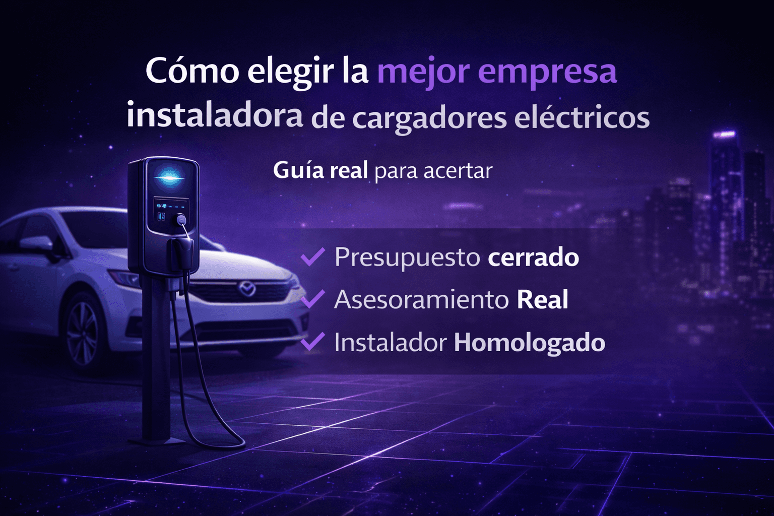 checklist para elegir empresa de cargadores