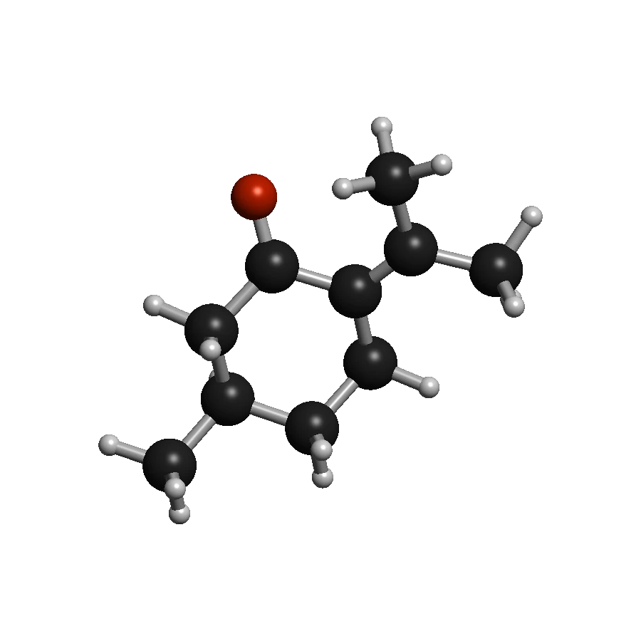 Pulegone molecular structure