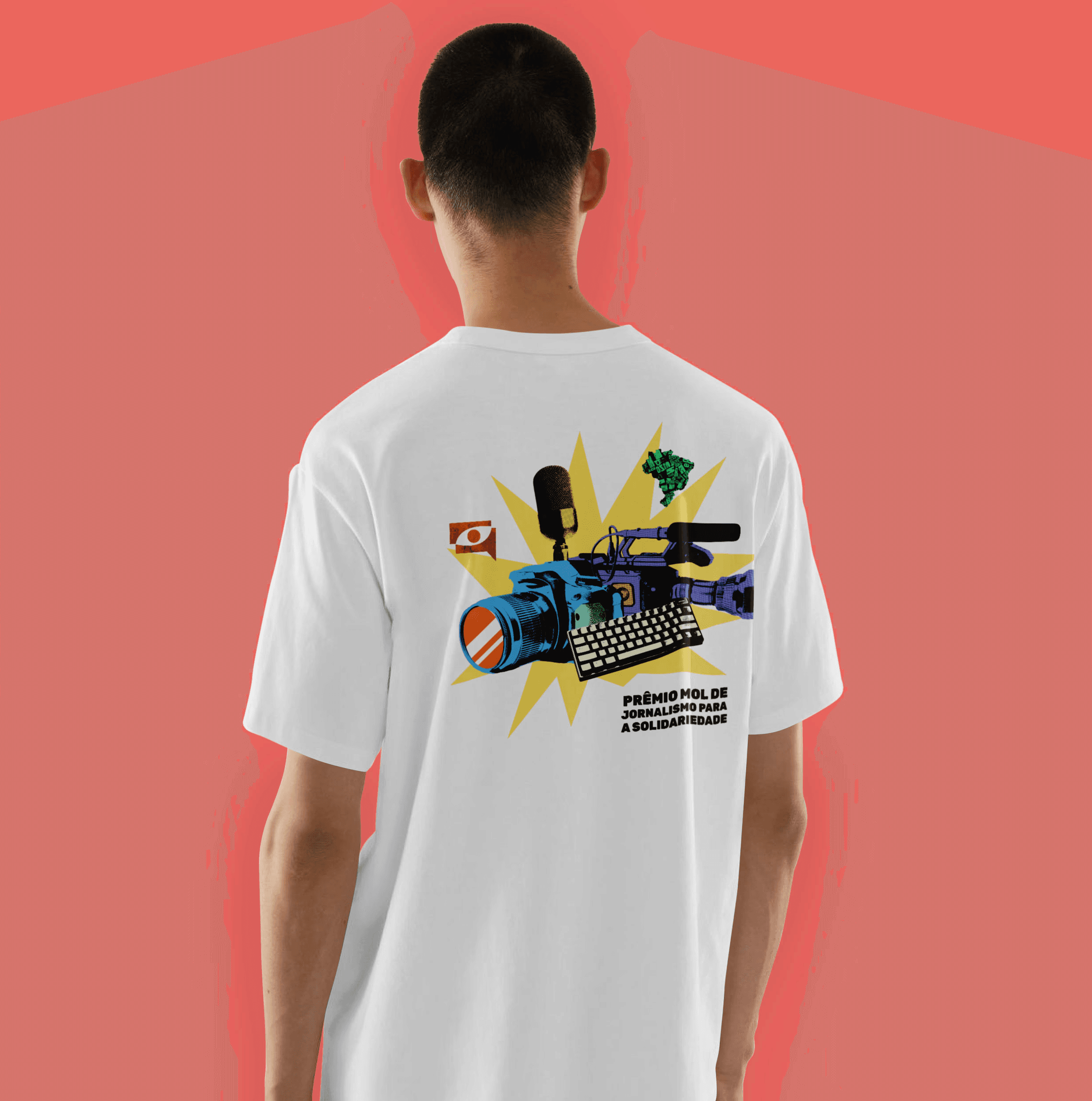 Camiseta Prêmio MOL de Jornalismo