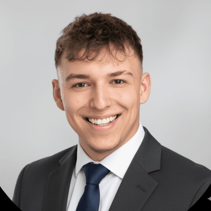 A portrait of a man facing the camera