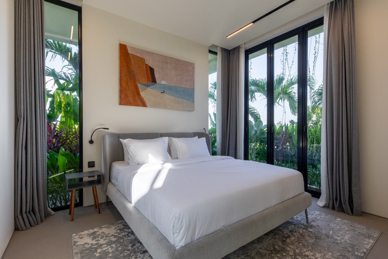 A completed 3-bedroom villa in Canggu