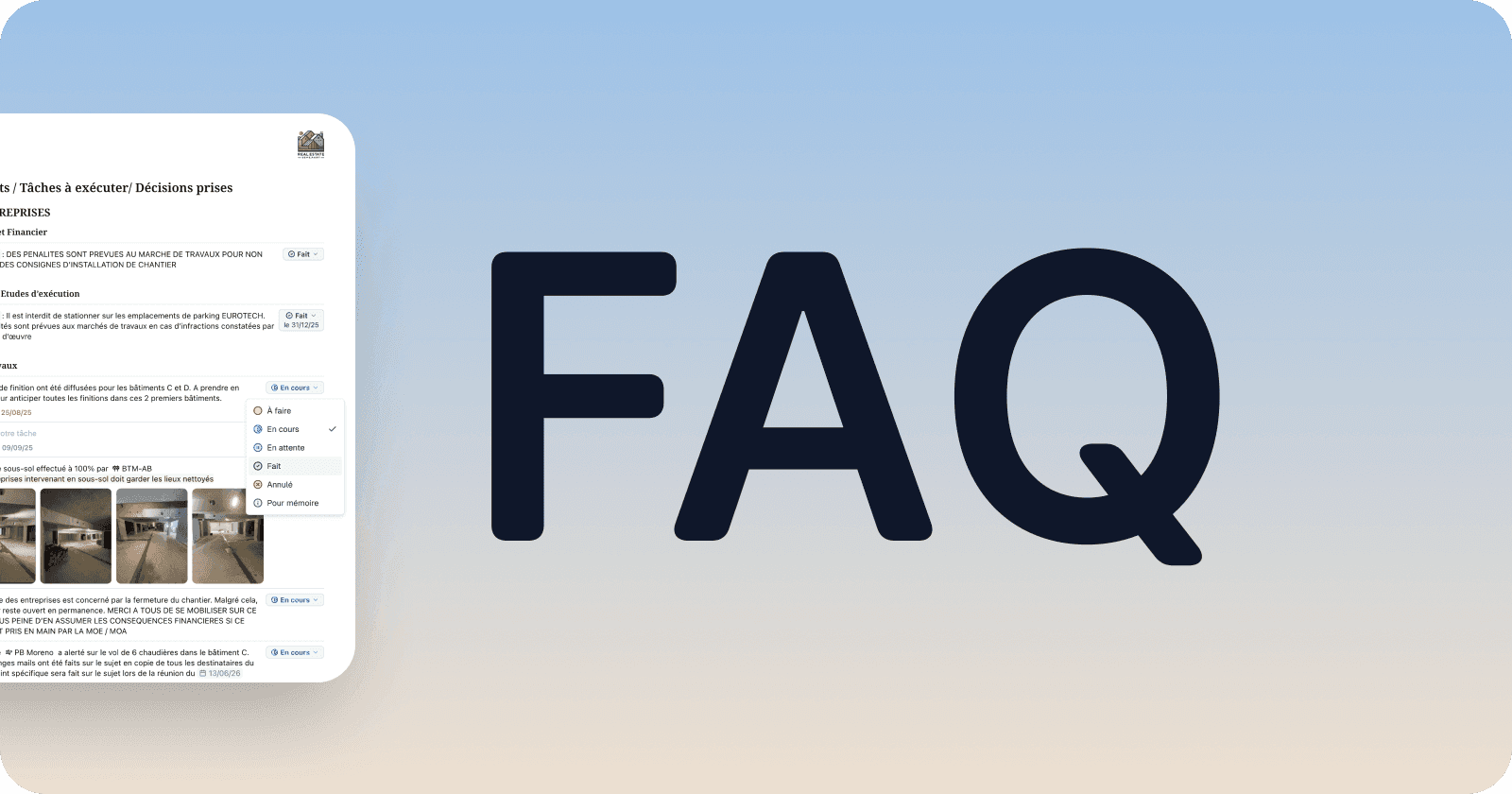 A preview of there.do's reports