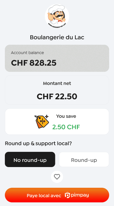Fixed QR code payment option where customers scan and merchants enter amount for instant confirmation