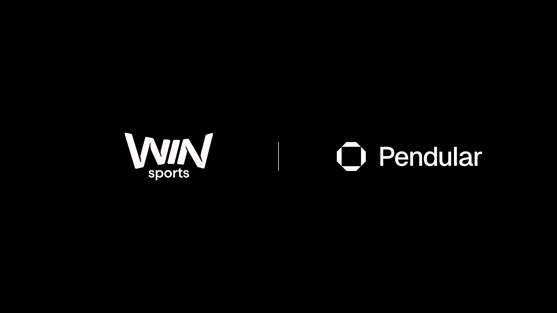 Win Sports logo and Pendular's logo