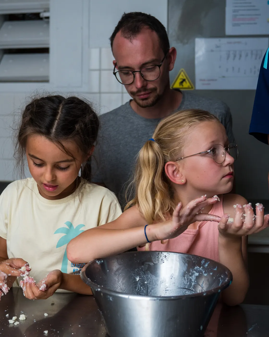 Atelier cuisine avec l'équipe
