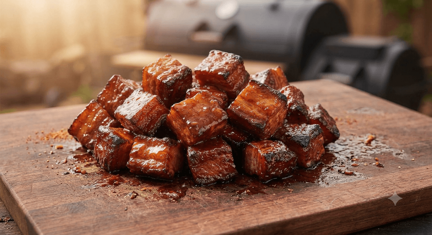 Smoked Burnt Ends