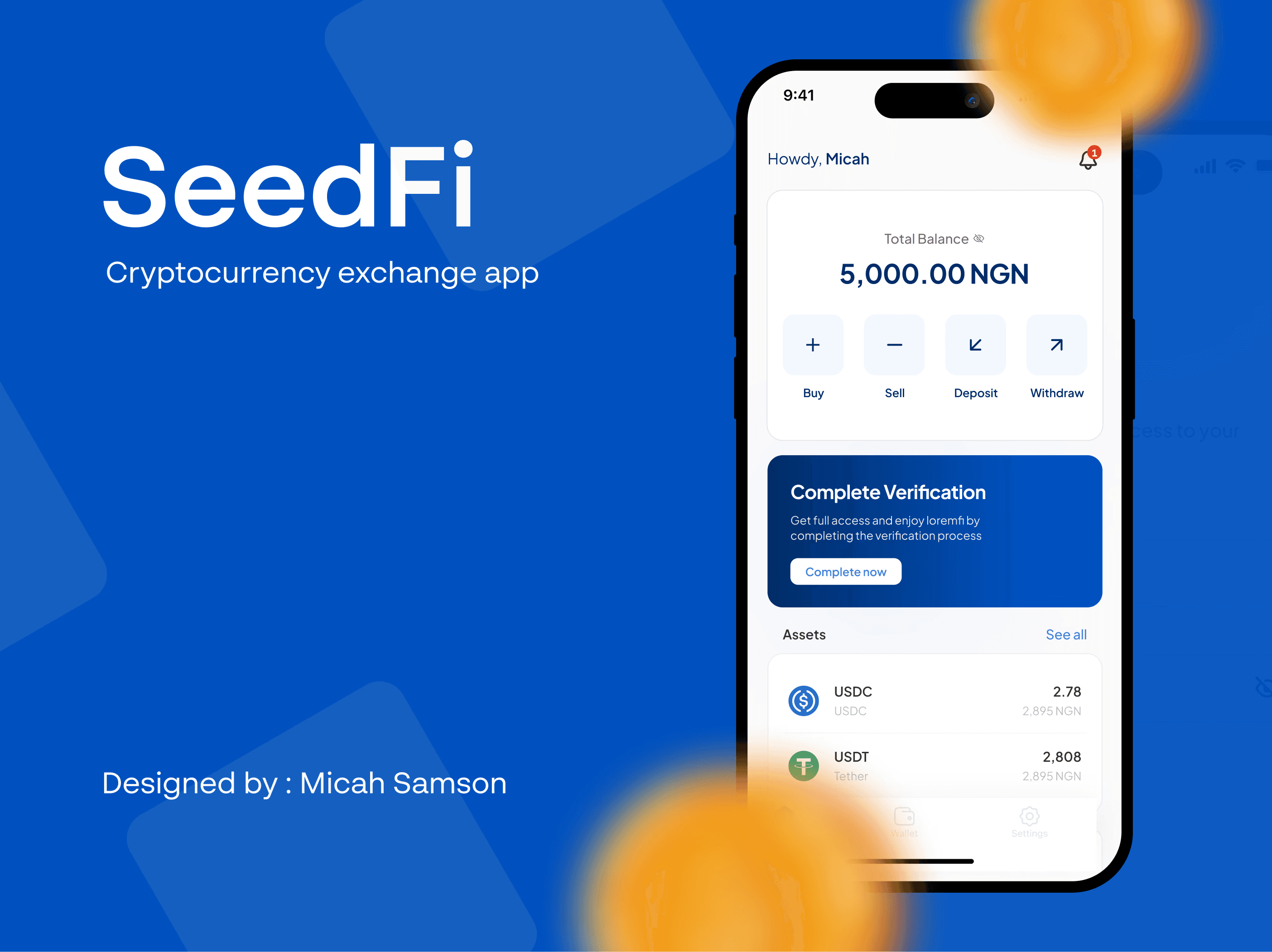 Currency App Dasboard