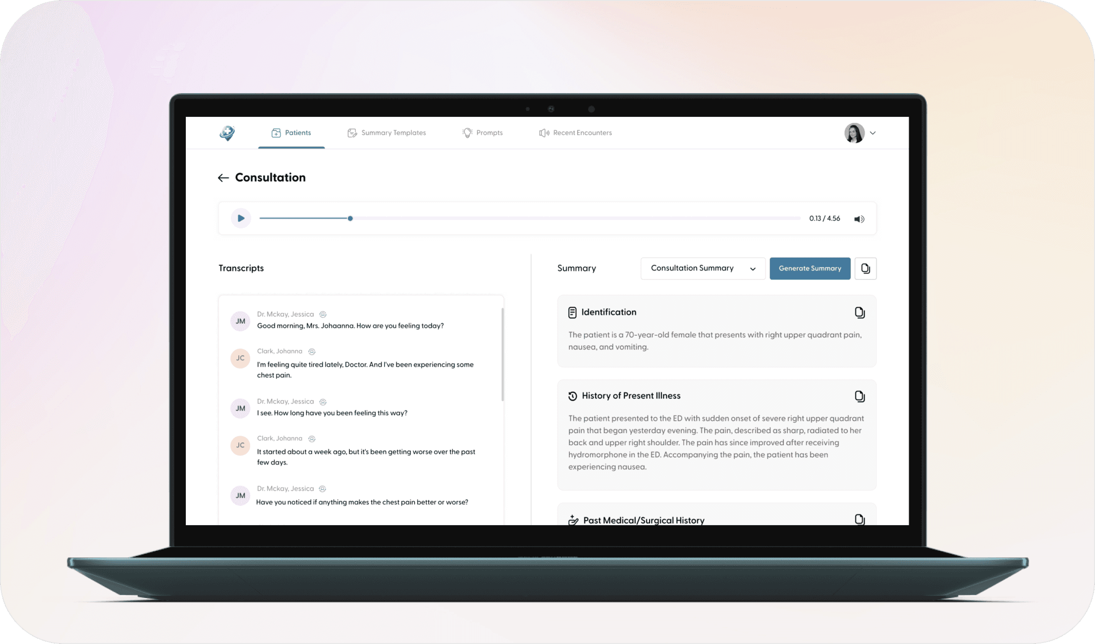 Consultation Summary
