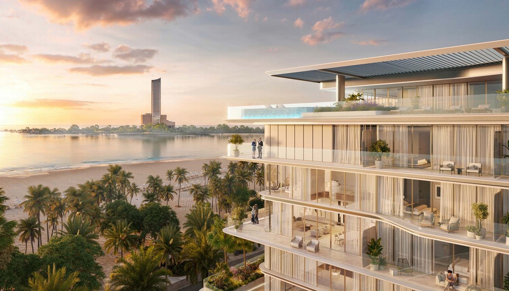 Visual representation of Palazzo Tissoli, a new apartment complex in Surfers Paradise, featuring contemporary design elements.