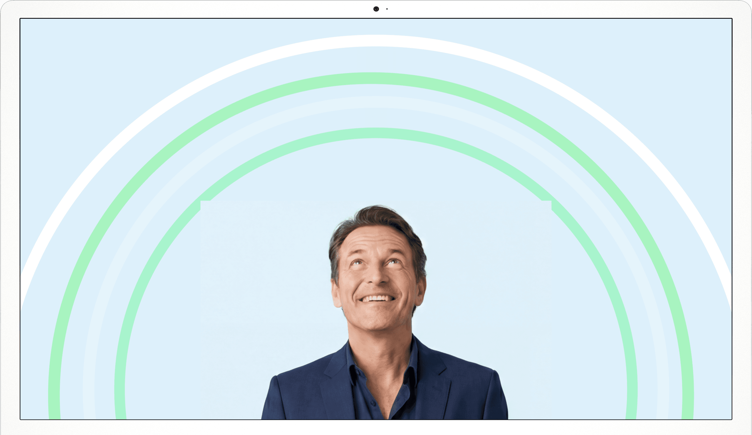 An Image of A person happy about their new website