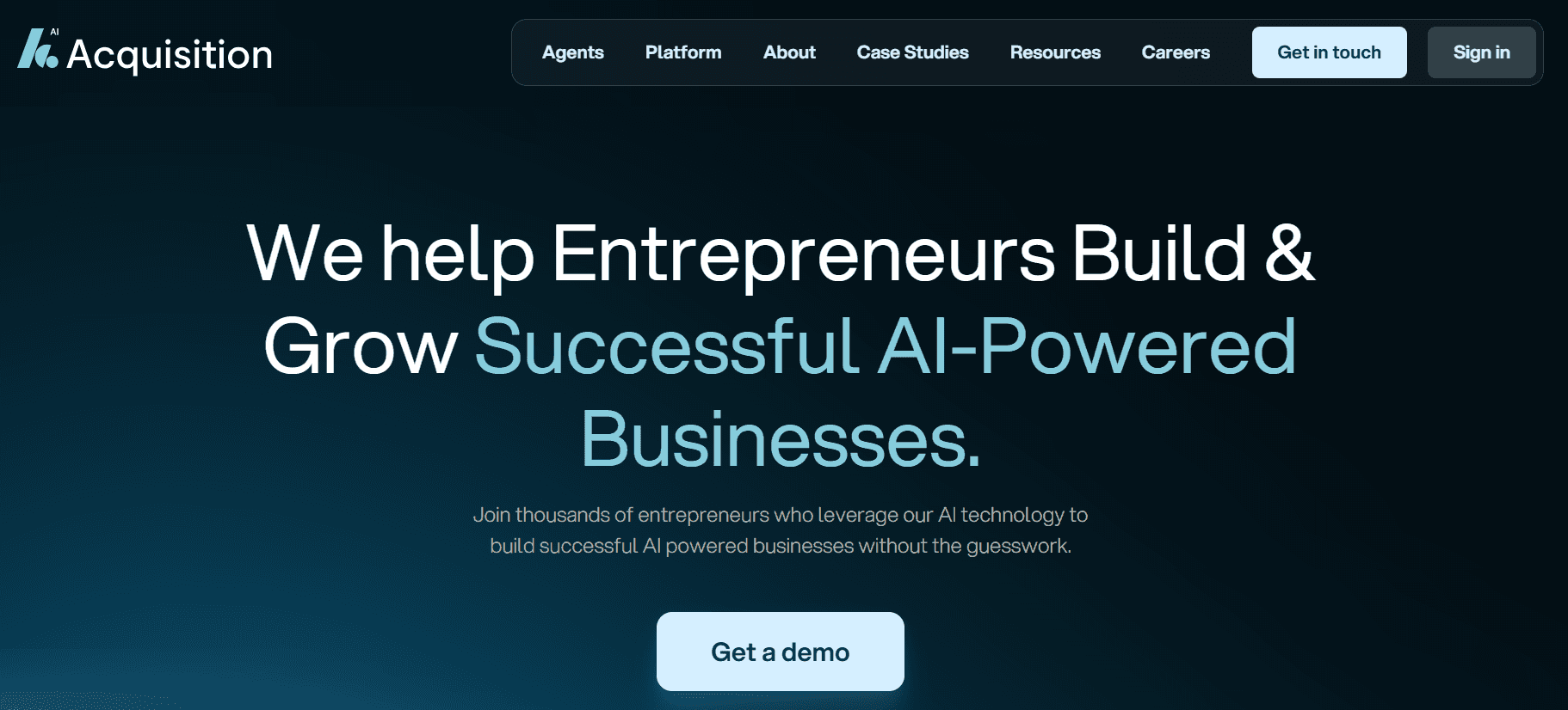 ai acquistion - AI Assisted Sales