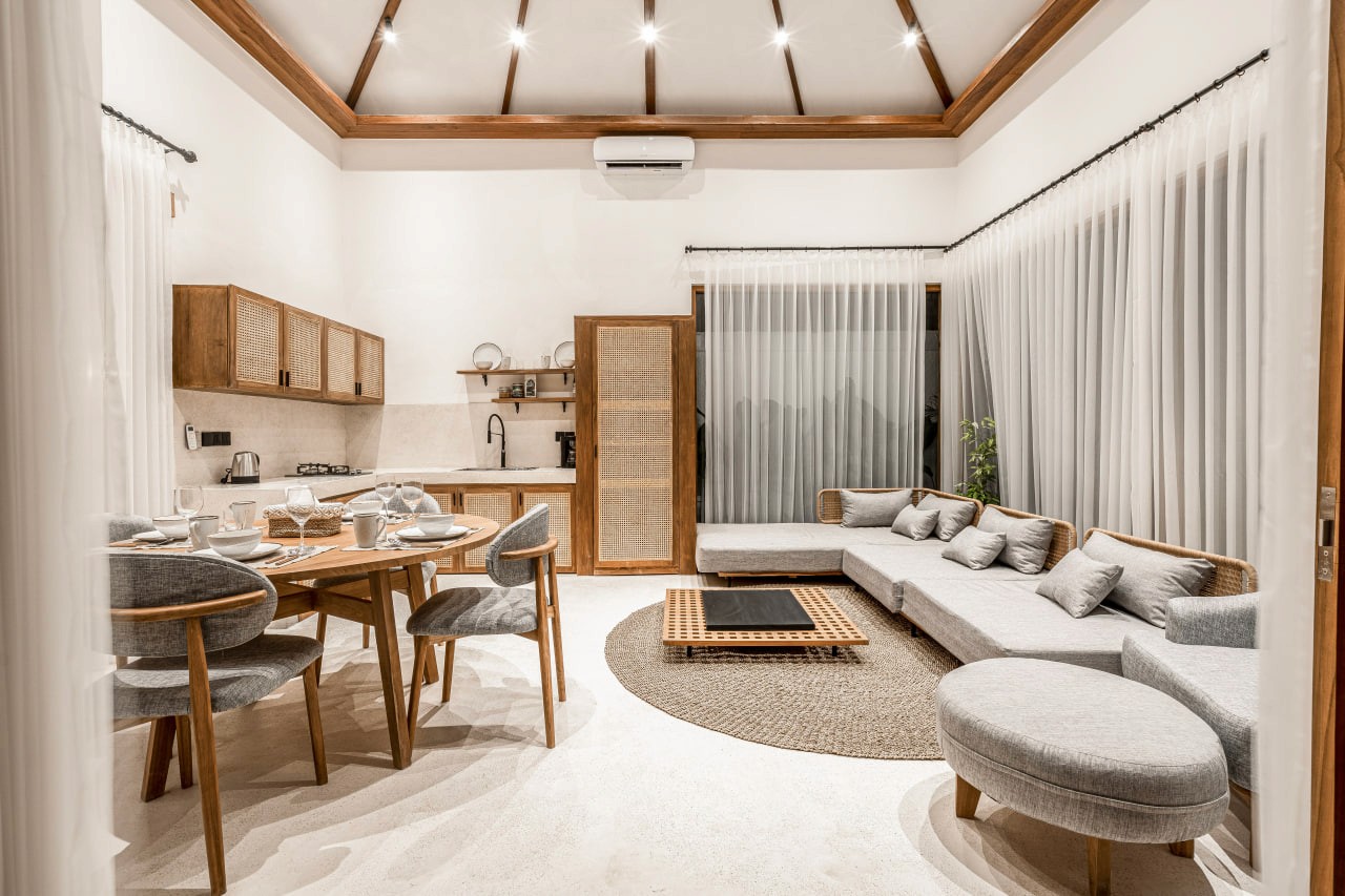 3-bedroom villa ready to move in in Ubud