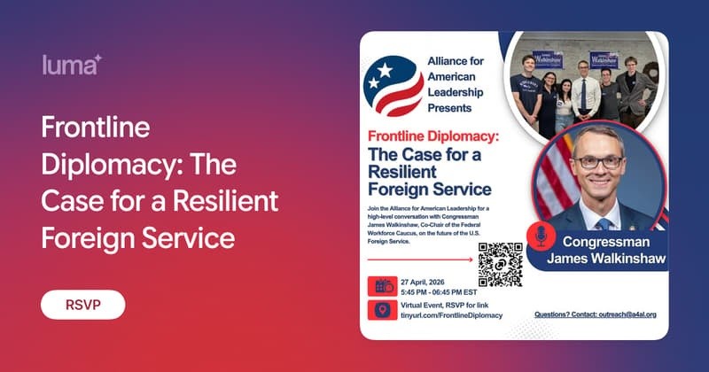 Frontline Diplomacy: The Case for a Resilient Foreign Service