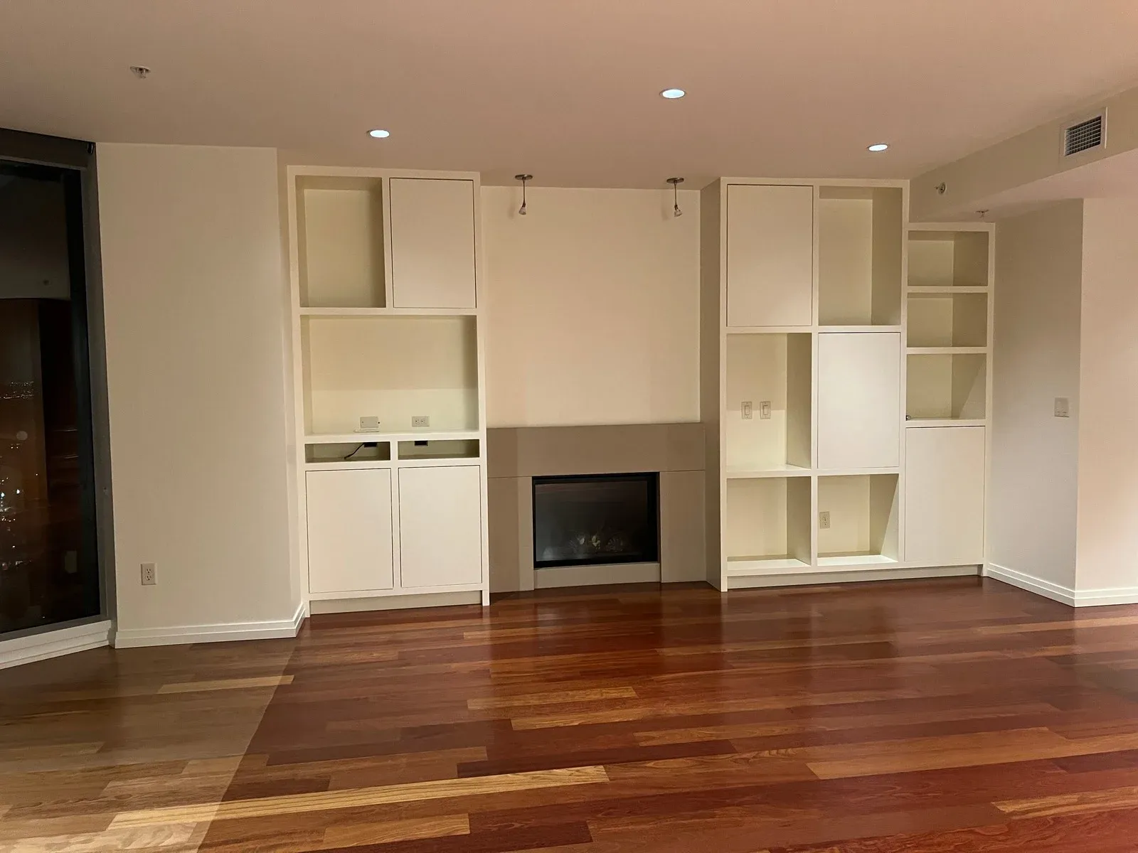 before image of bellevue tower condo living room