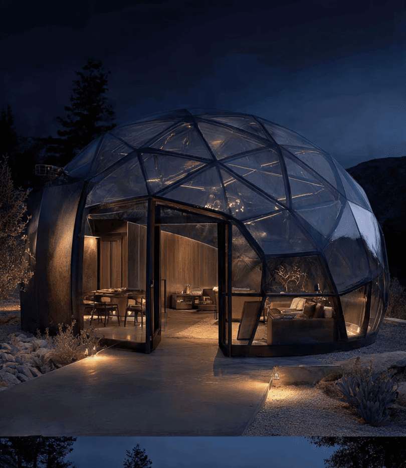 A car is parked in front of a house