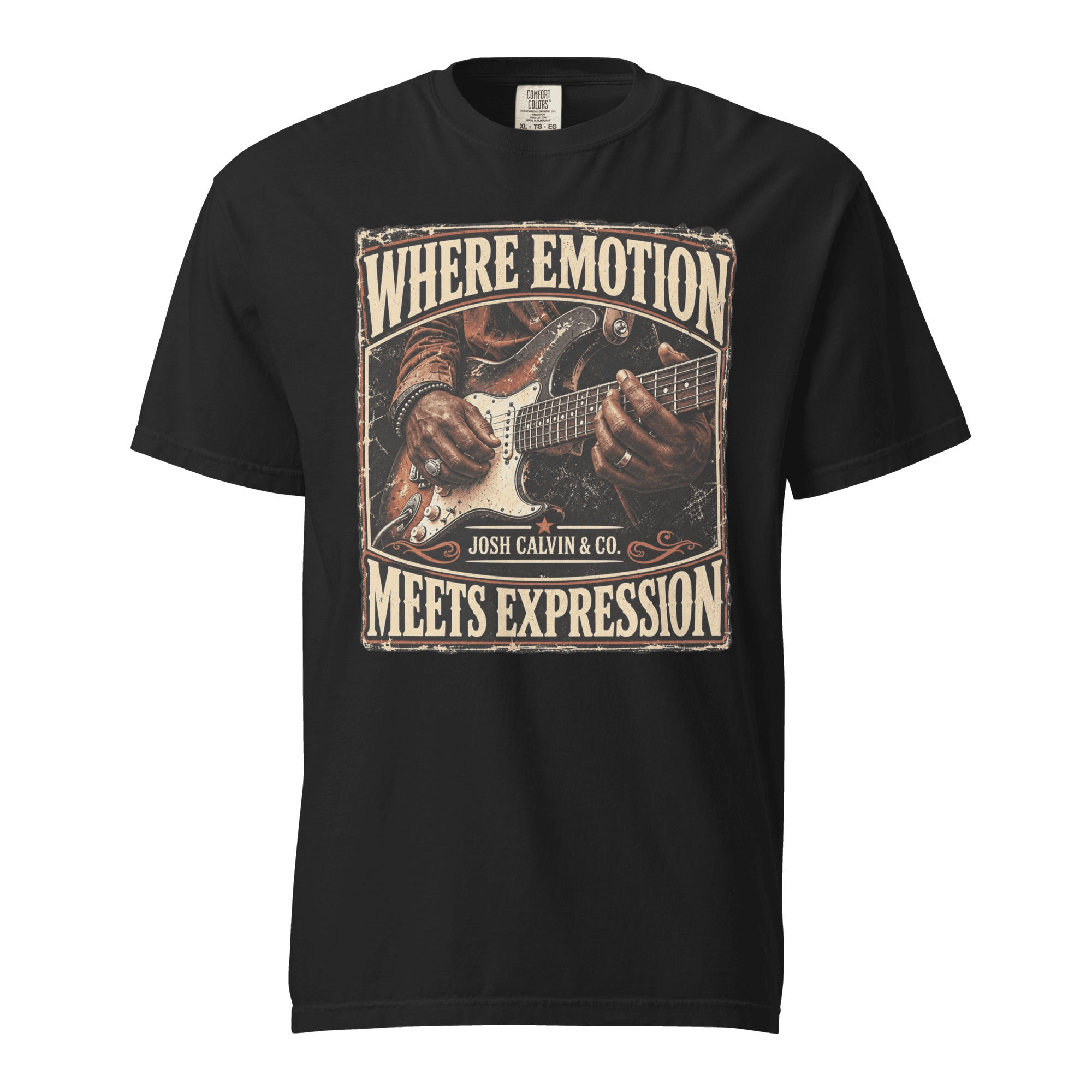 Josh Calvin and Co merch design