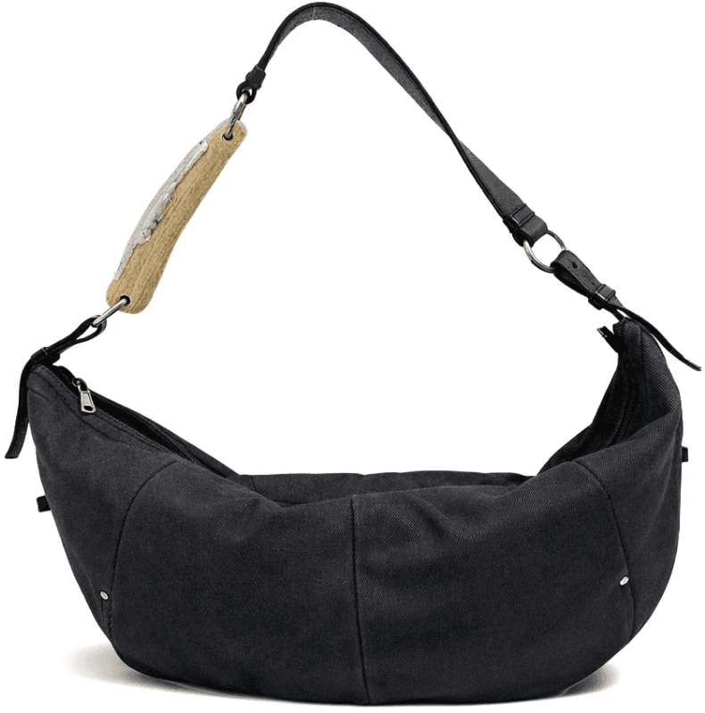 Grey Denim Mombasa Bag