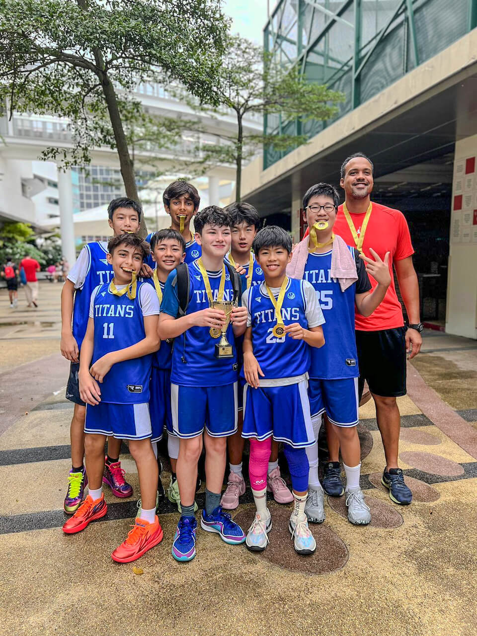 Singapore American School Basketball Winners | CSI Education and Academic Coaching