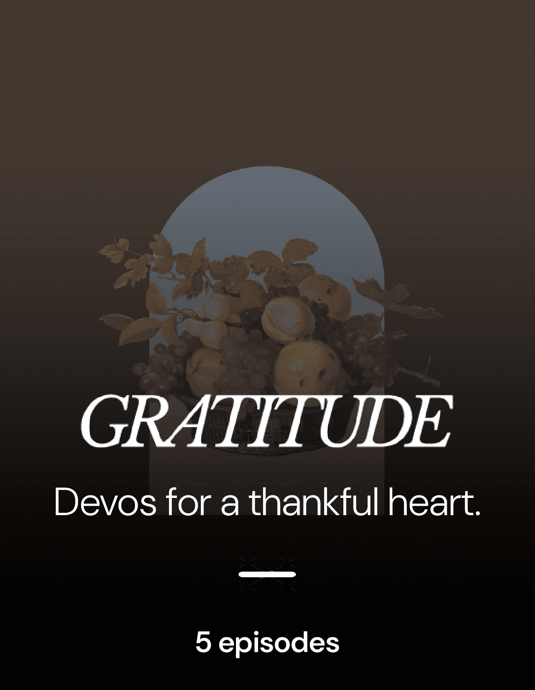 Devotionals for a grateful heart.