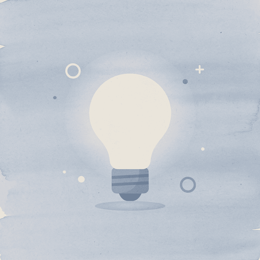 Lightbulb icon representing personalized learning approach for Pre-K curriculum design - Pre K Homeschool Curriculum