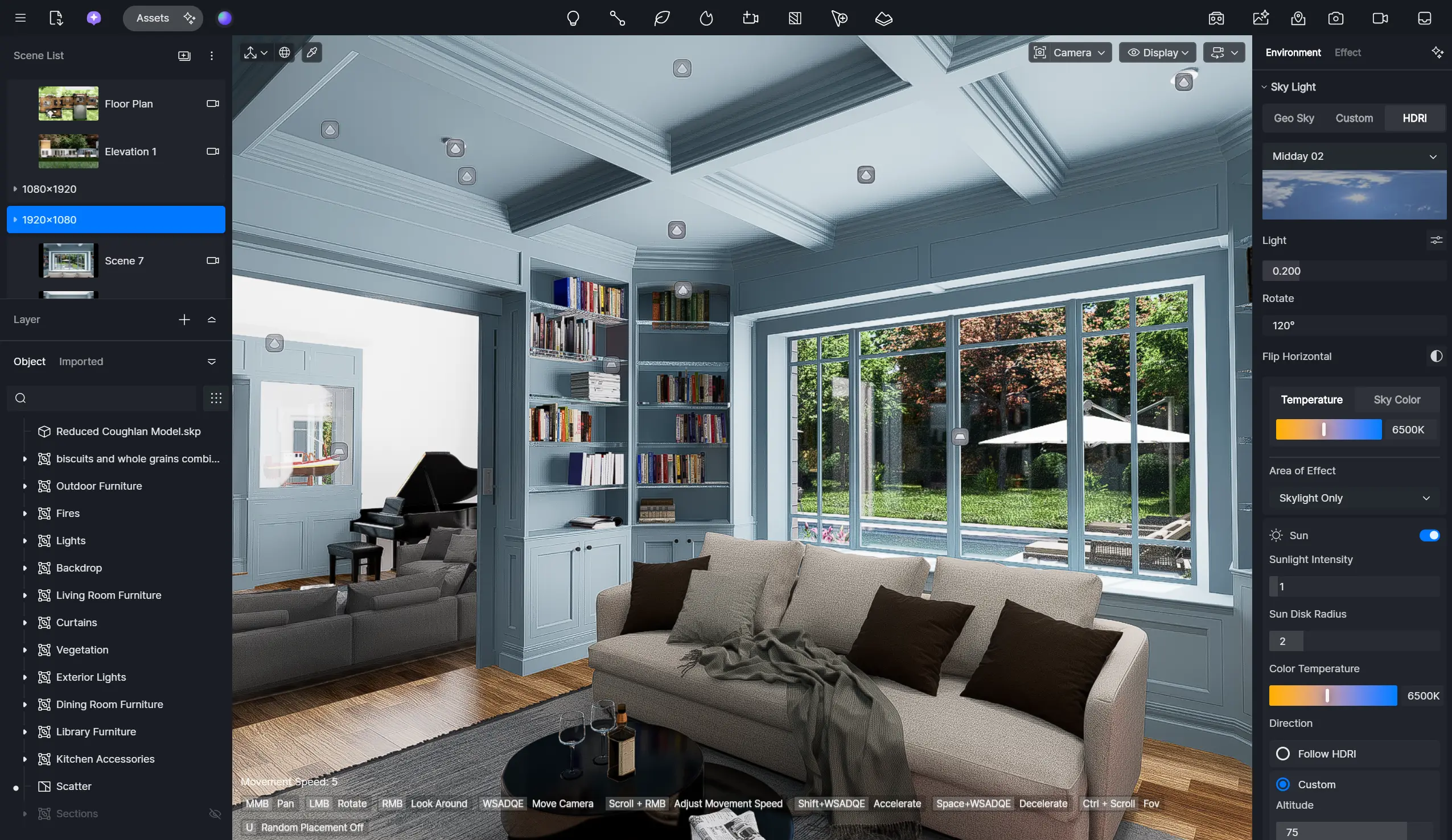 D5 Render Screenshot