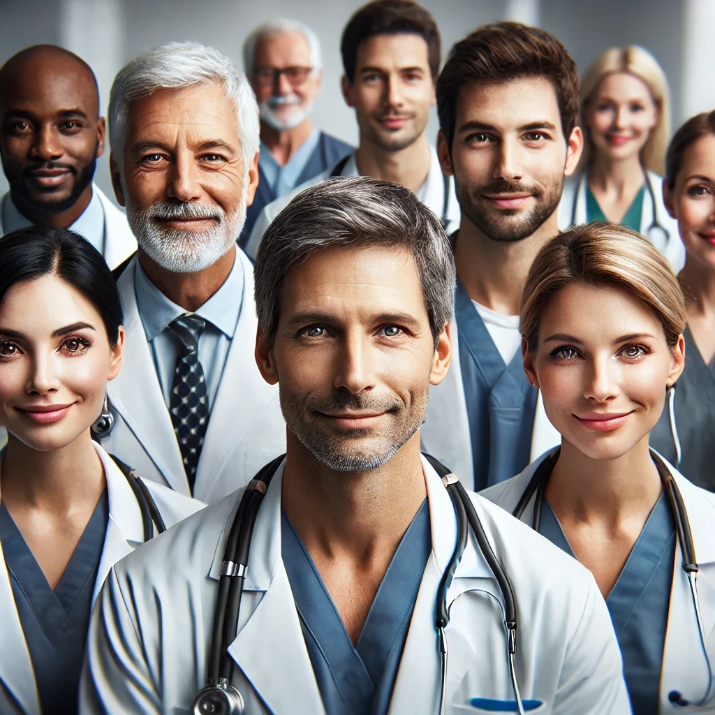 time de médicos