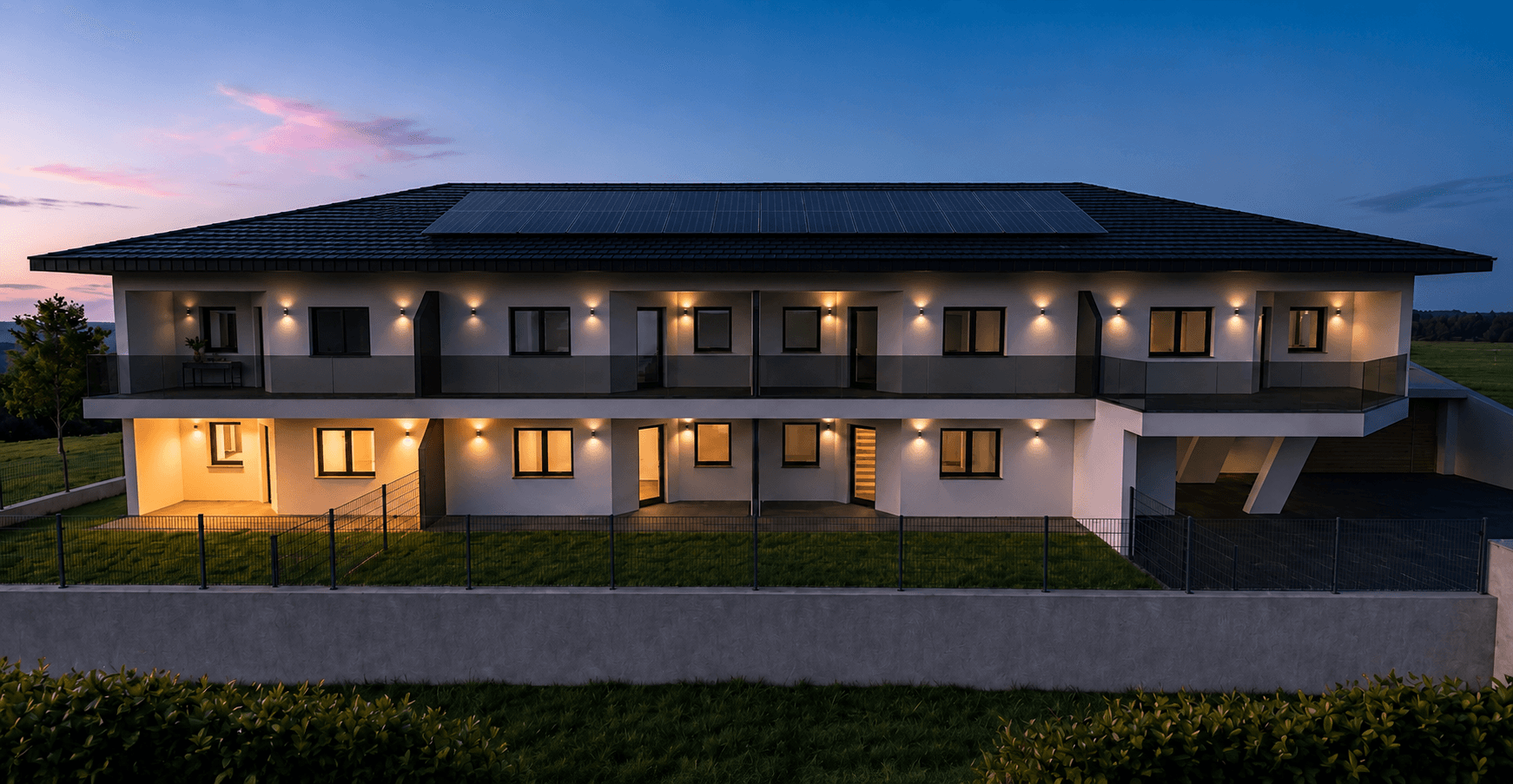 Premium Wohnhaus als hochwertiger Platzhalter