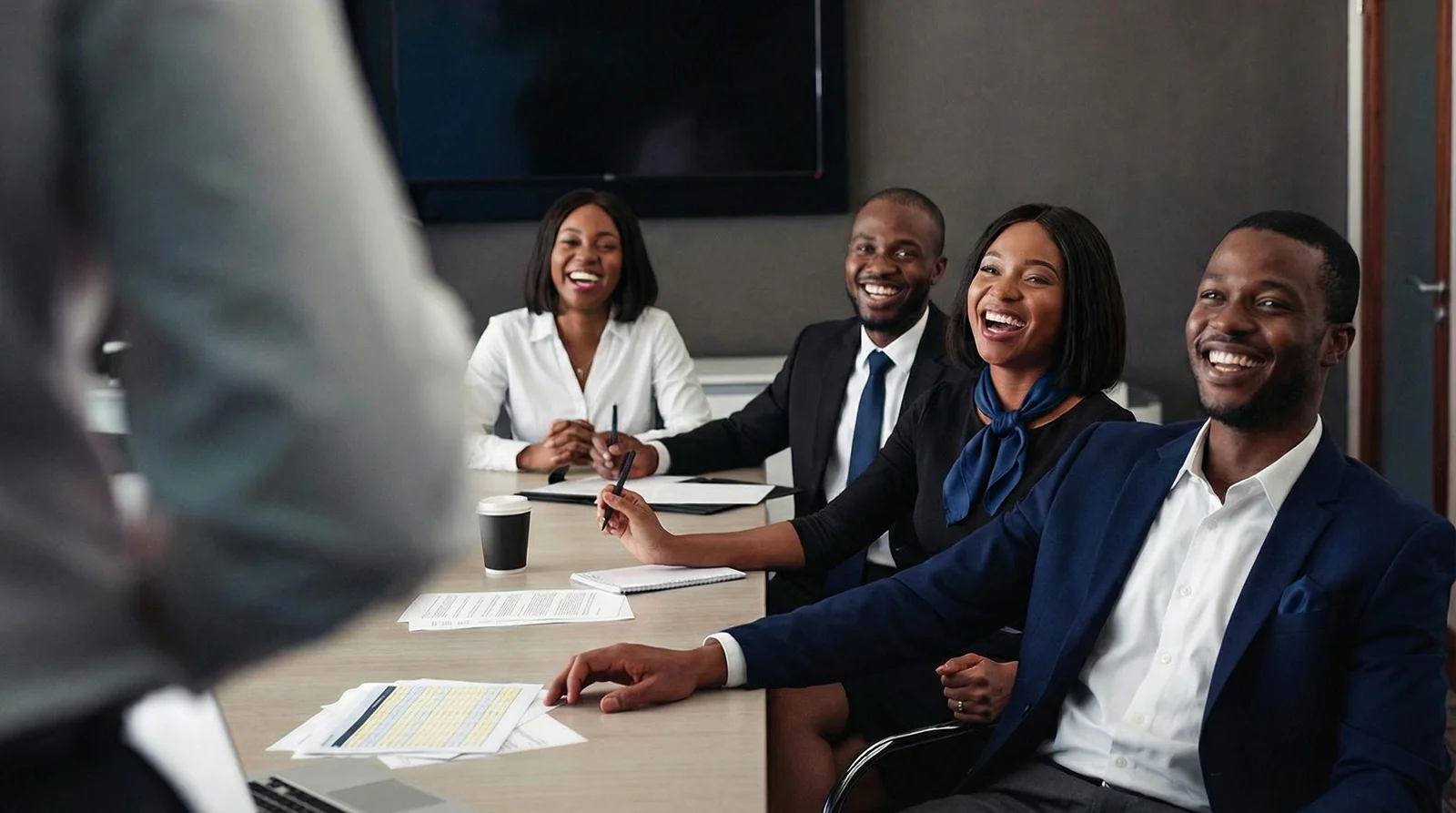 image of a group of people as a team 