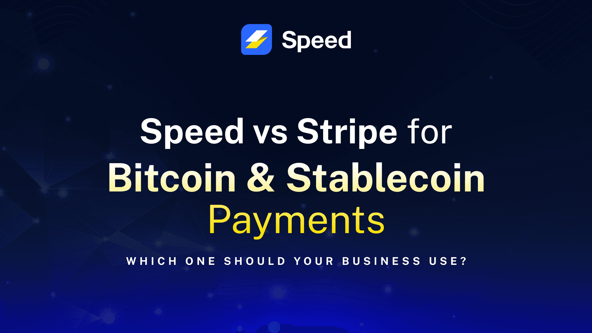 Speed vs. Stripe