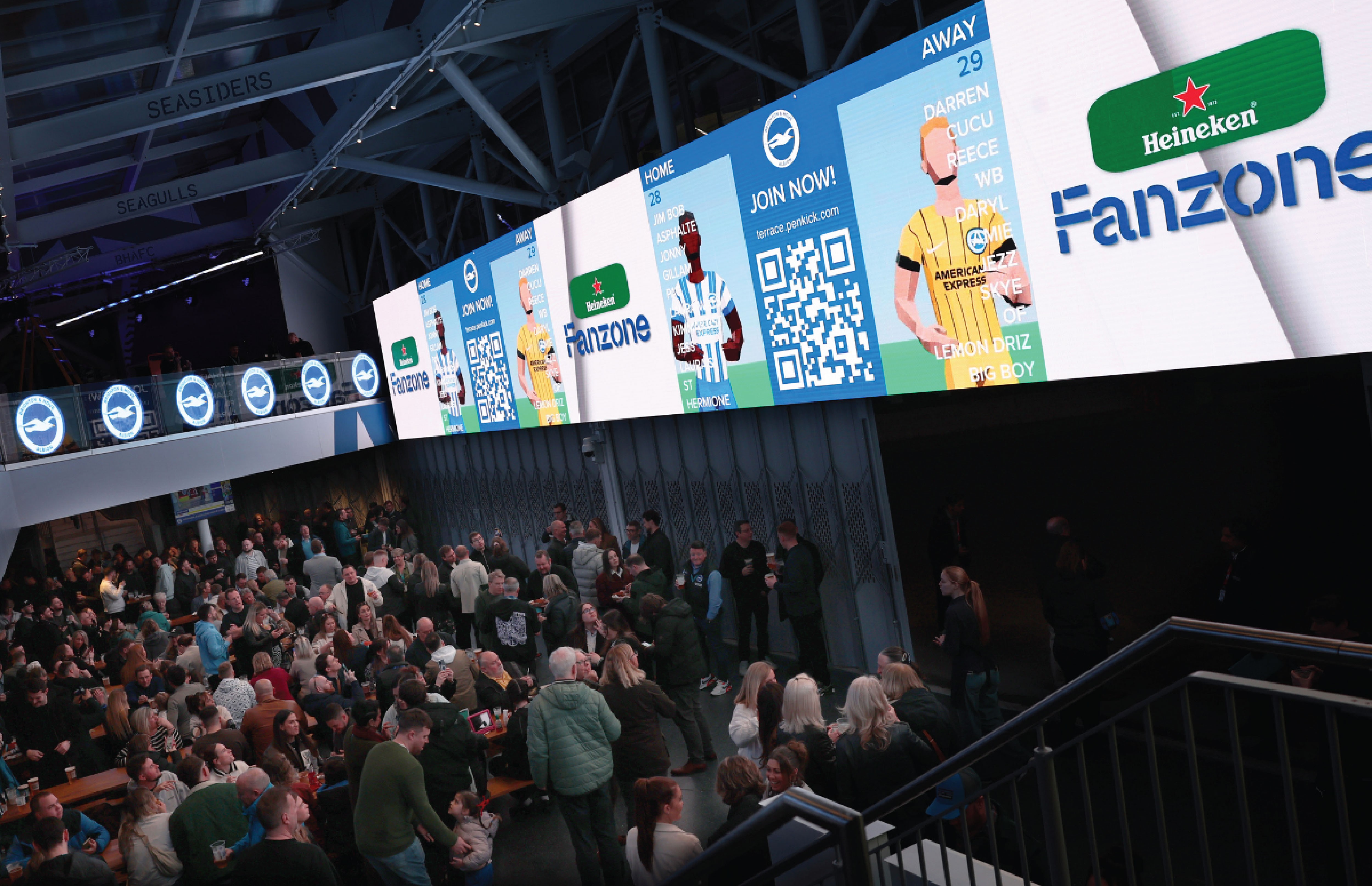 Brighton & Hove Albion x American Express Fanzone