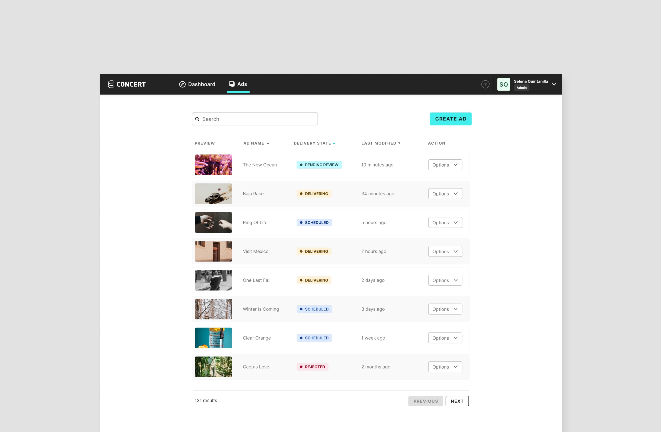 Vox Media Ads Manager Tool