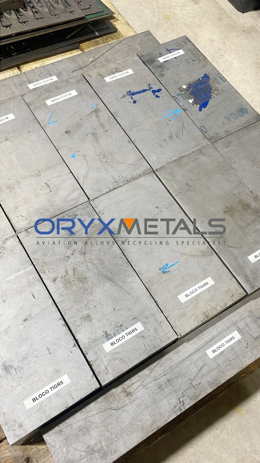 Titanium 6-4 (Grade 5) Bulk Weldable Scrap Recycling - Oryx Metals