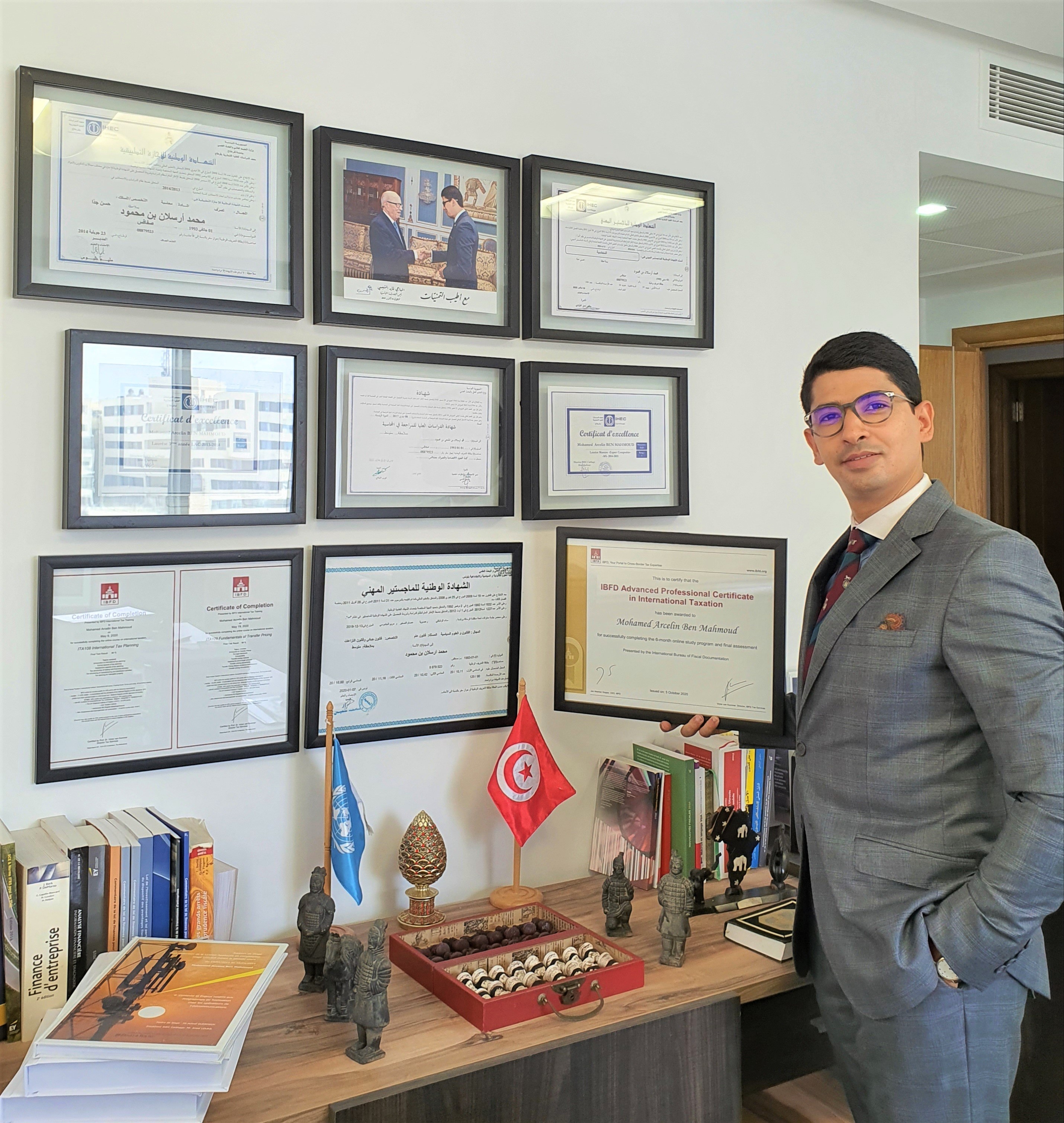 IBFD Certified in International taxation arcelin ben mahmoud luca pacioli