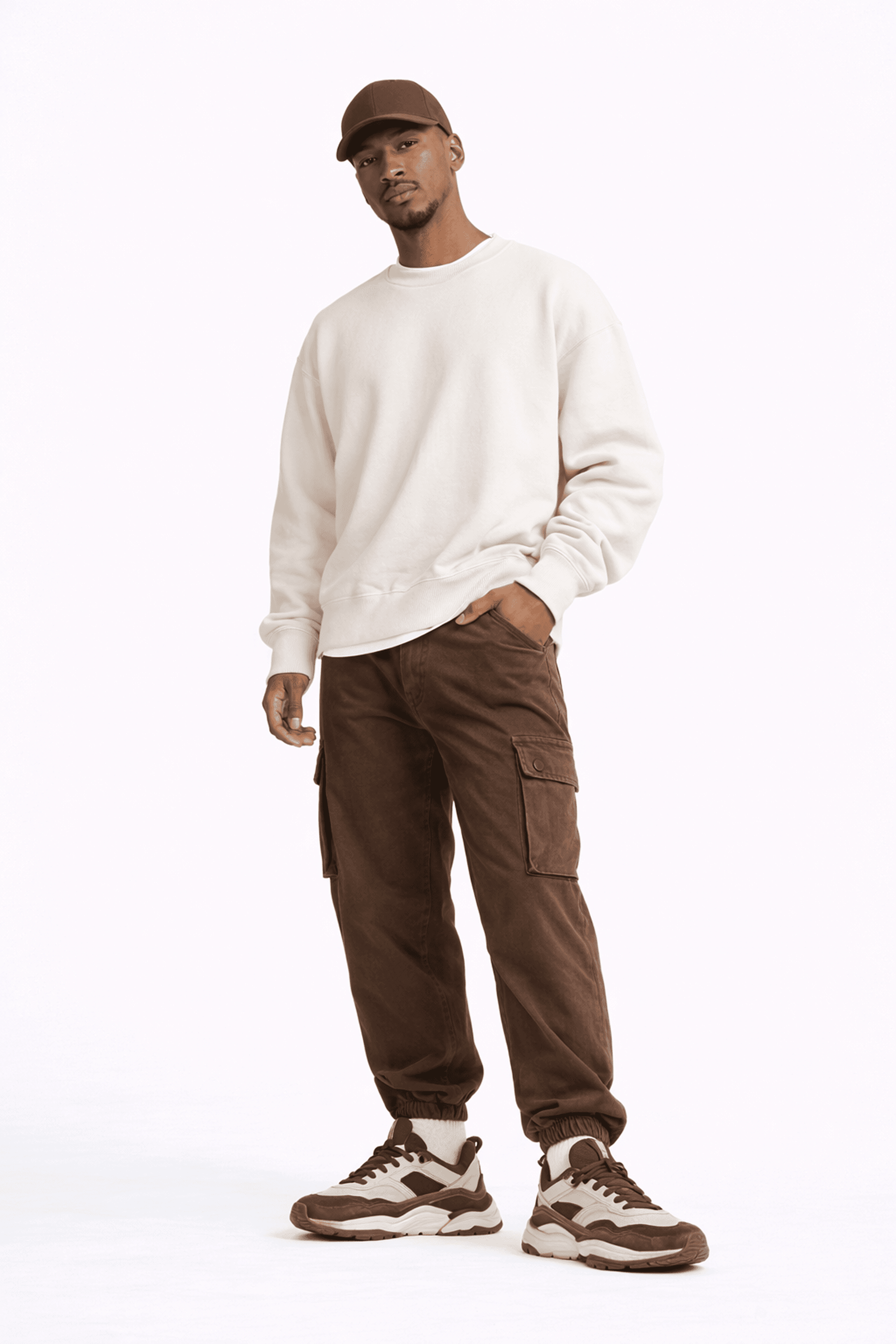 black and white crew neck t-shirt