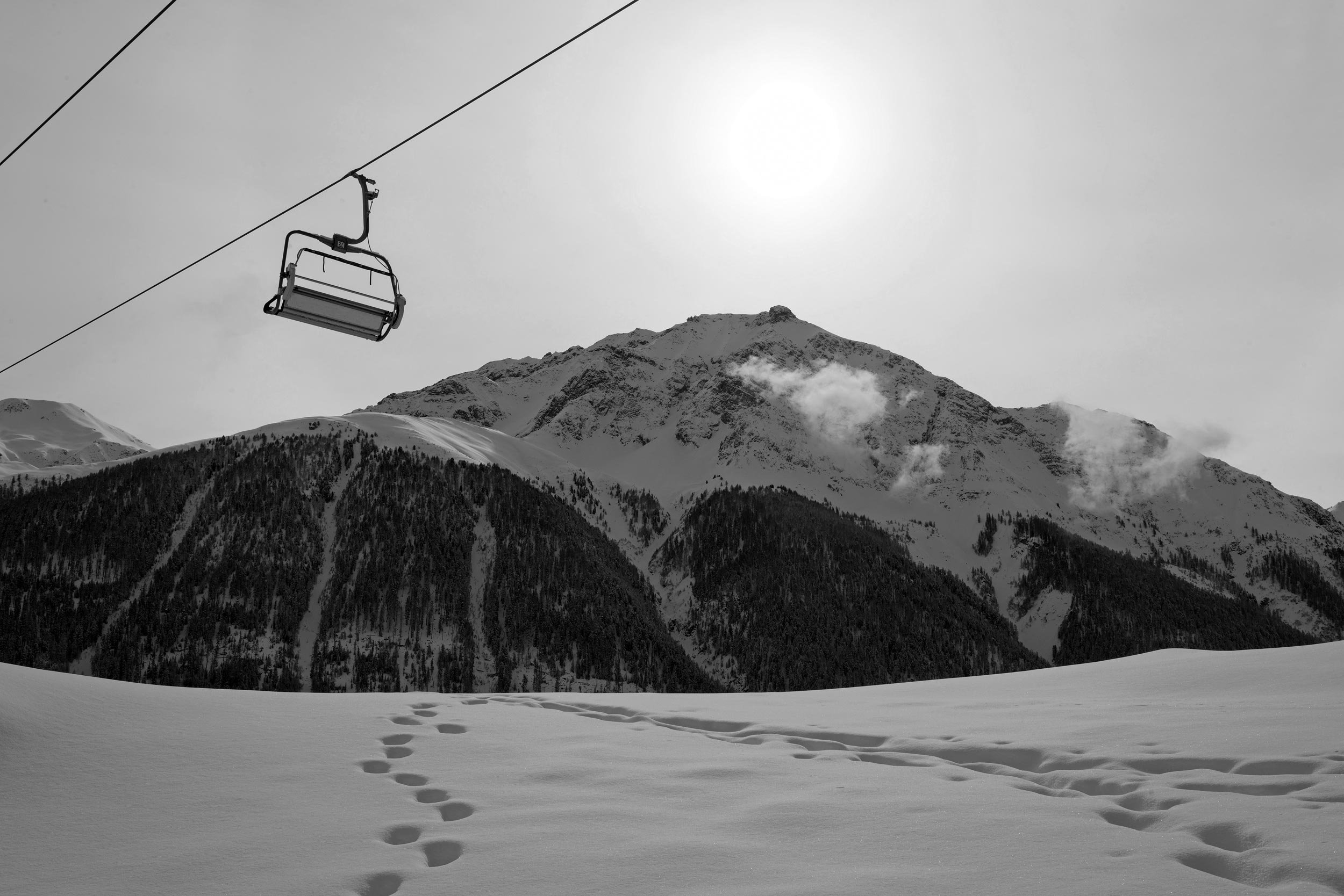 Private jet charter to St. Moritz Switzerland - Engadin Valley luxury ski resort