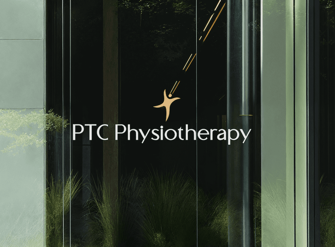 PTC Physiotherapy Logo Window Decal