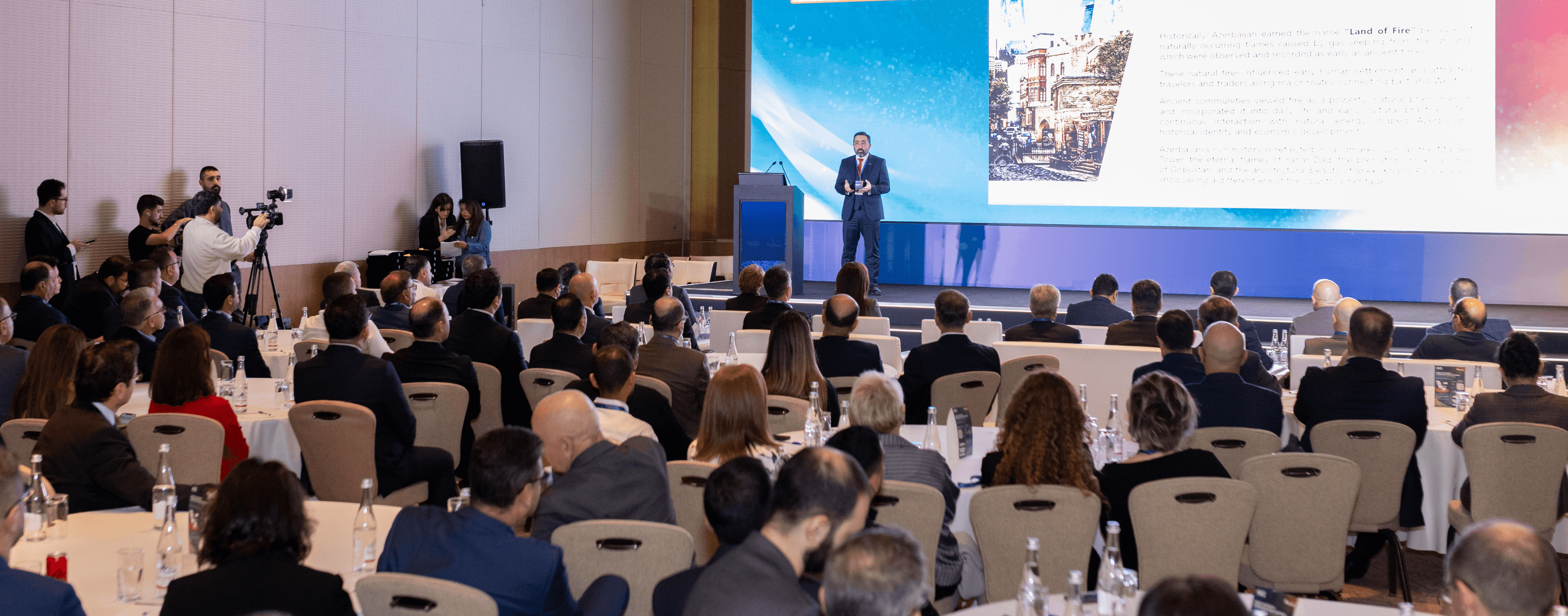 audience in a conference