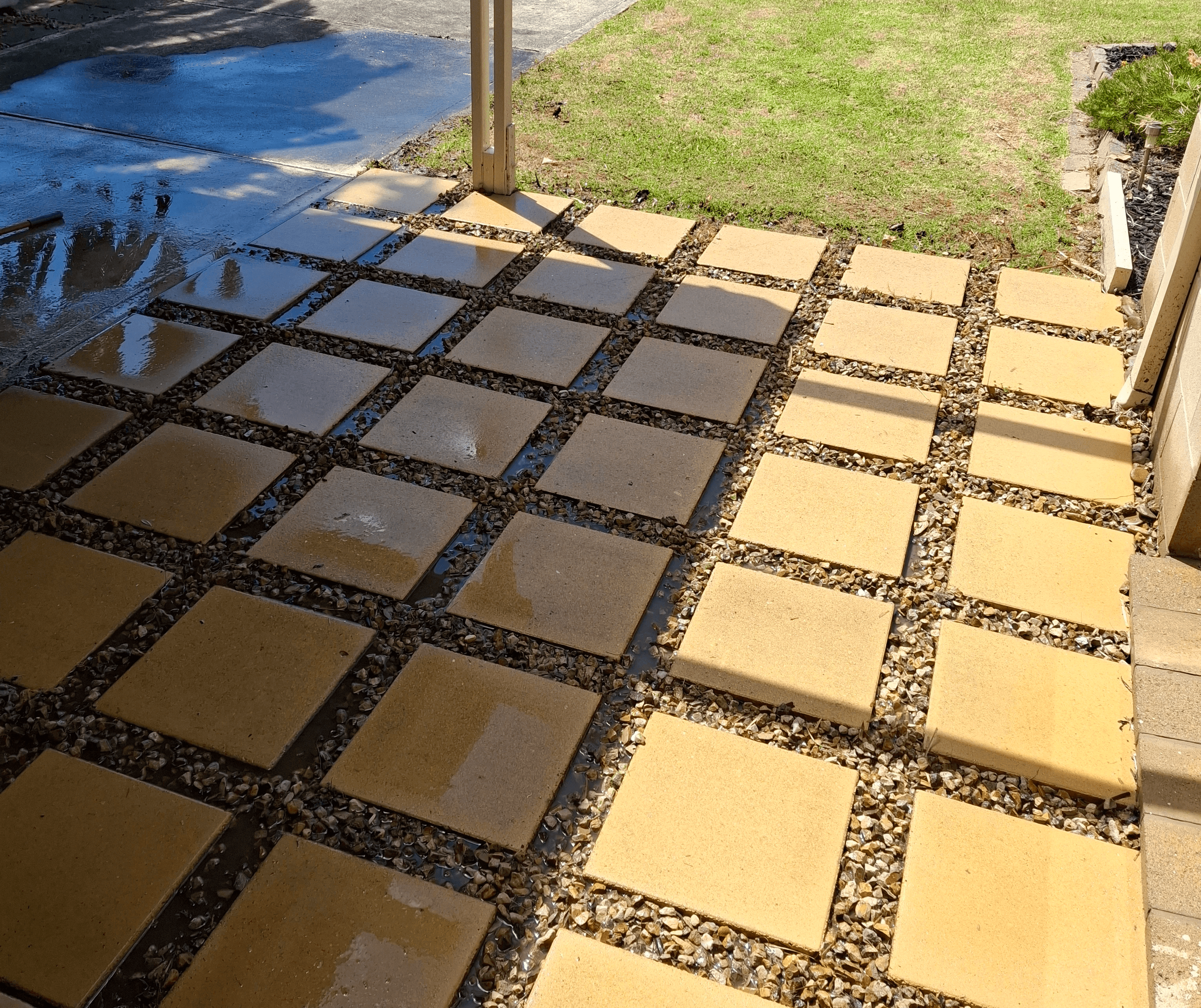 Dazzle Logo with sign vertical