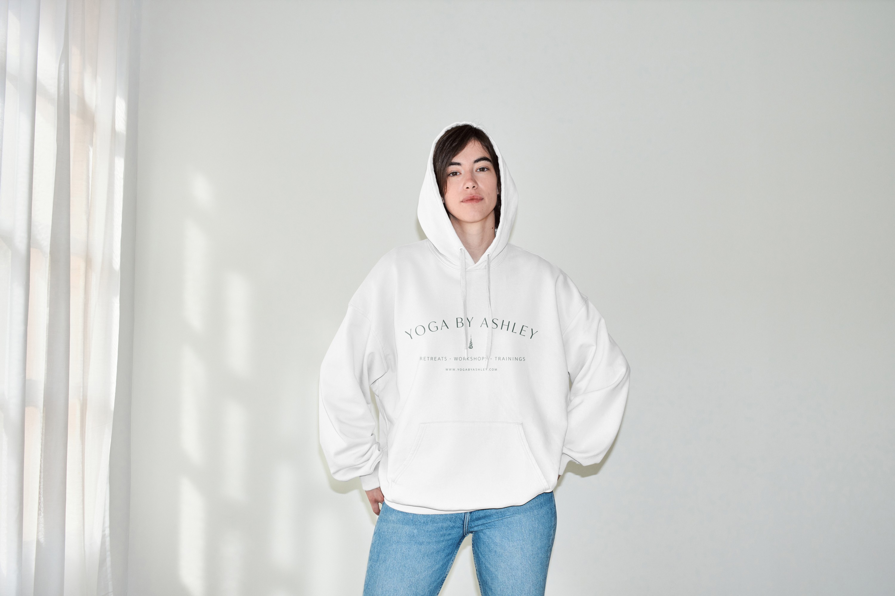 Yoga By Ashley - Production apparel and merchandise by Sunny and Shady Creative Studio