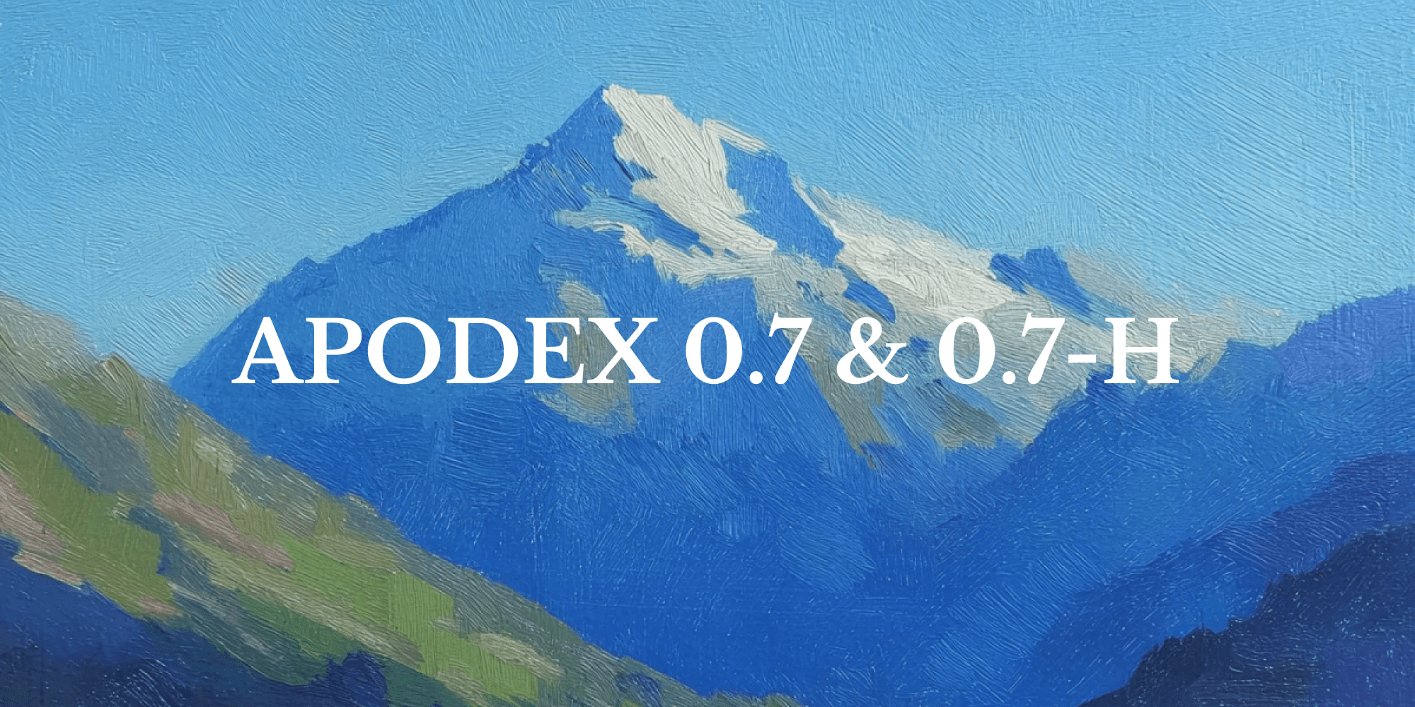 Apodex 0.7 & 0.7-H