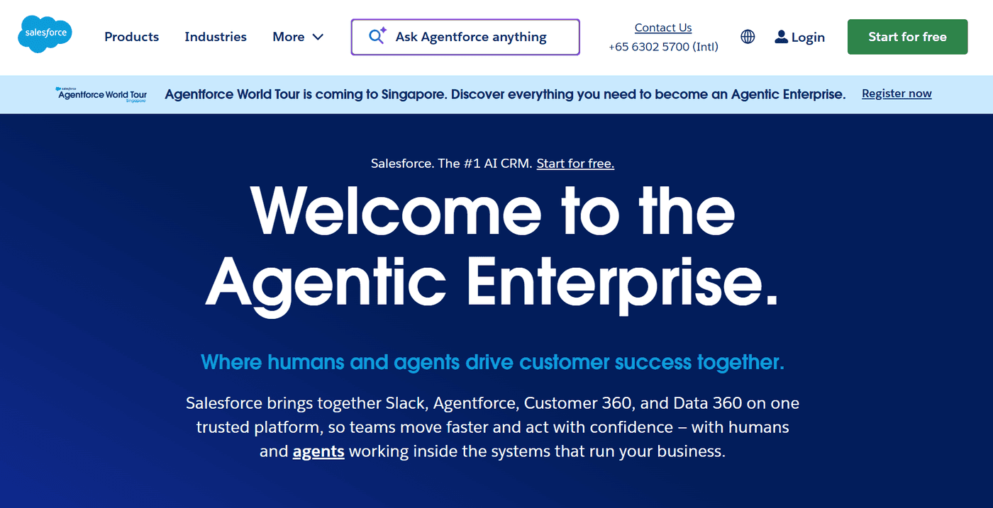 Salesforce Sales Cloud For CRM And Pipeline Visibility