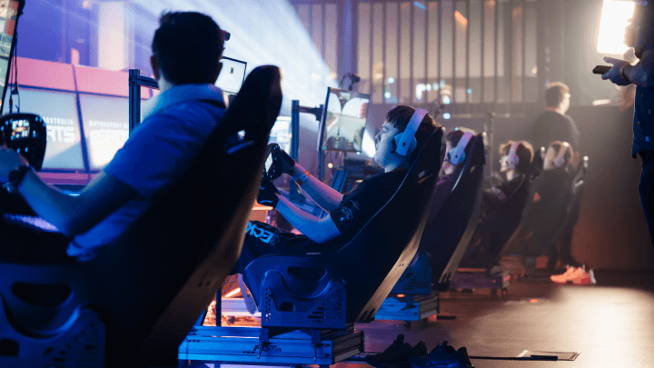 Racing rigs at Fortress