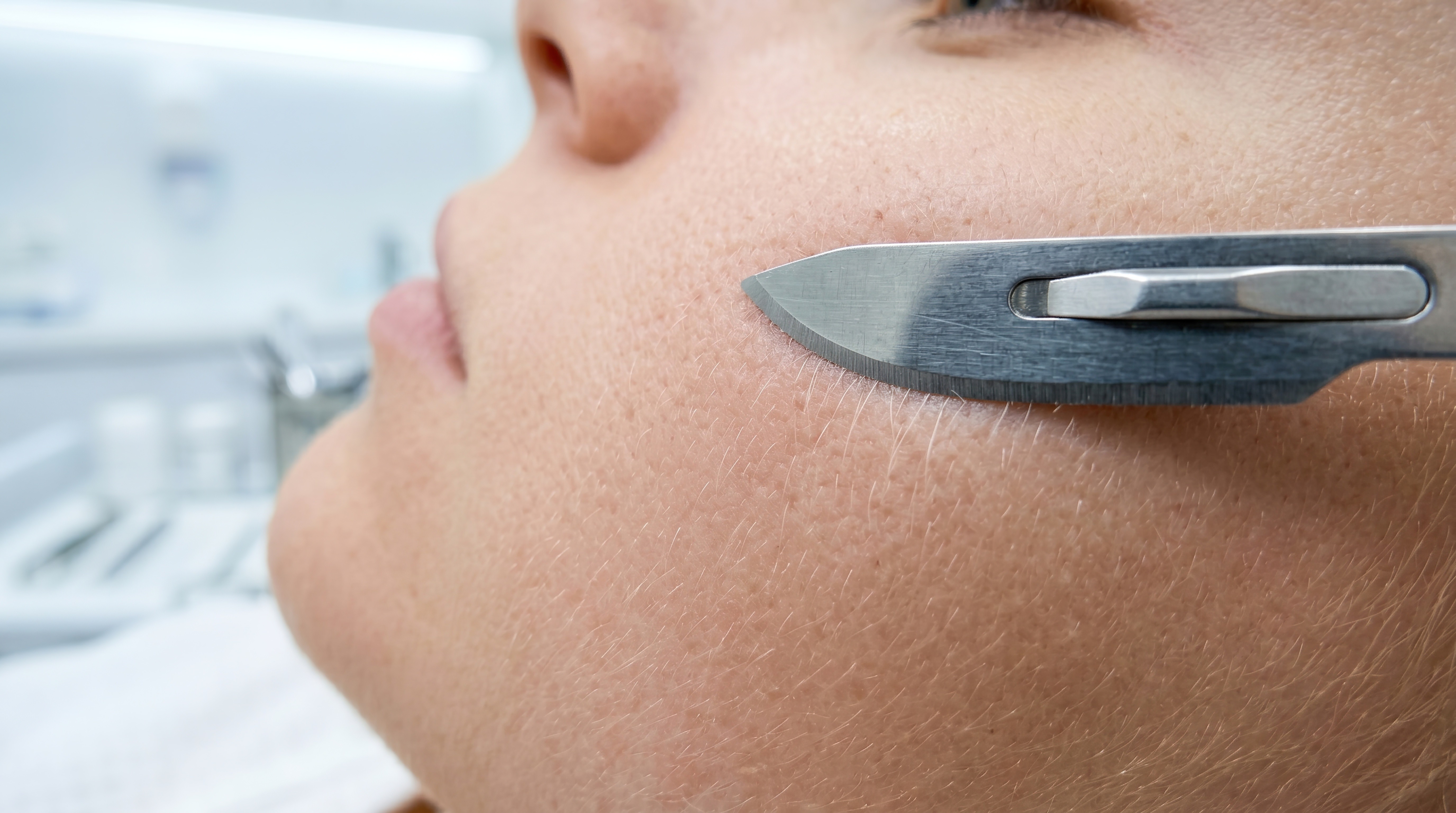 Close-up of skin texture