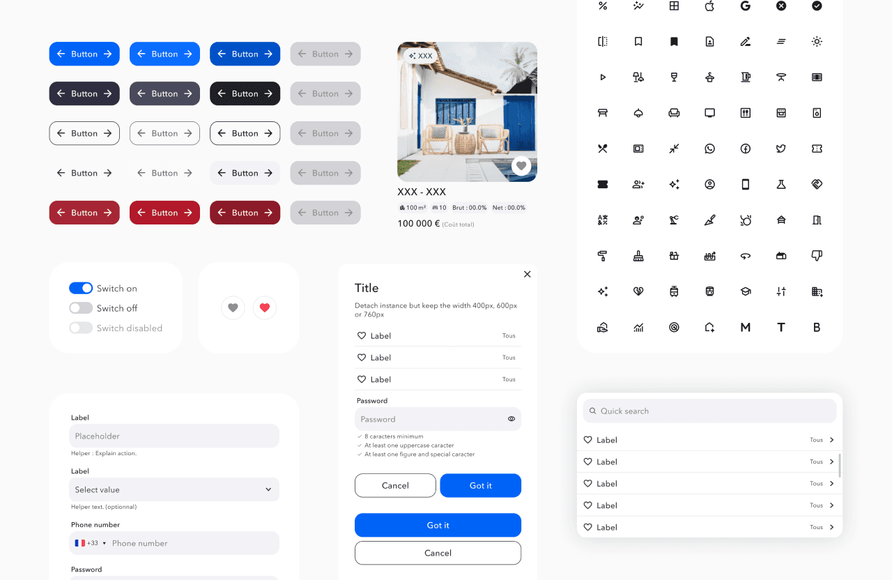 Premium UX Template for Framer